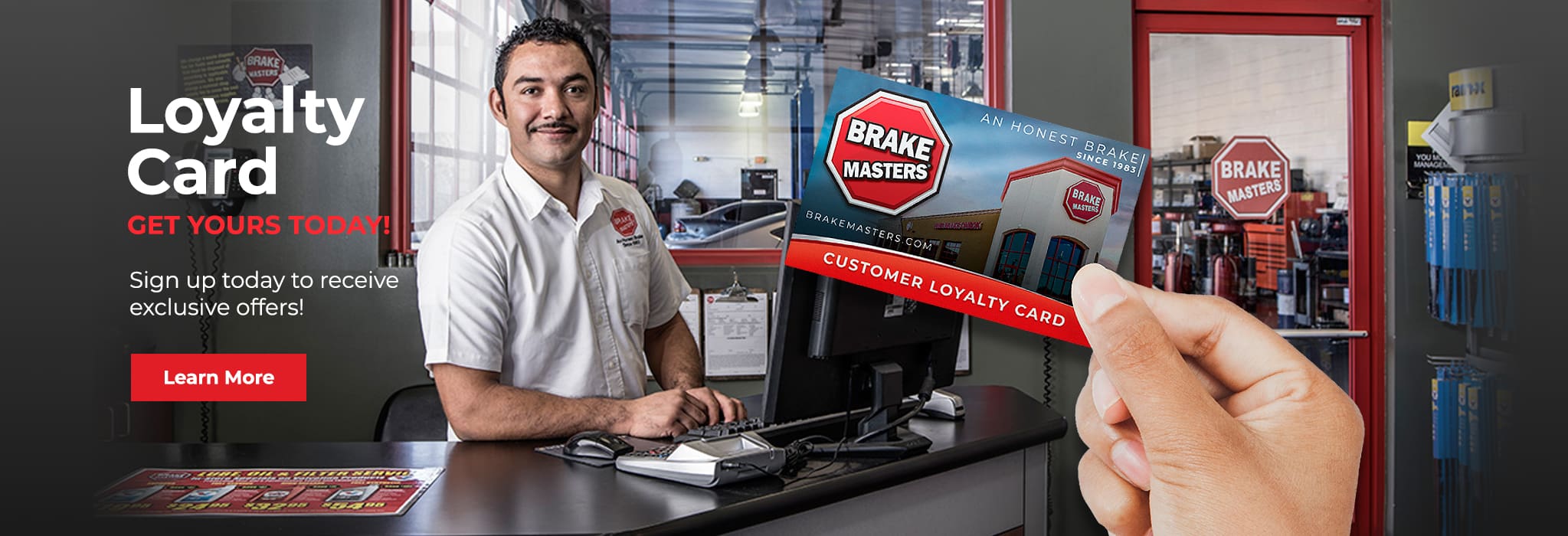 Brake Masters Auto Repair Shop - Get Your Loyalty Card Today!